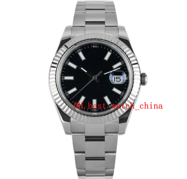 

Watch Men's watch Log type series 116334 automatic mechanical clock Black reel engraved Asia 2813 movement Christmas gift