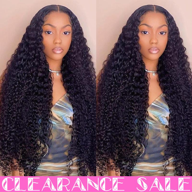 

Lace Wigs Loose Deep Wave Wig Curly Front Human Hair 13x4 HD Transparent Frontal Remy Brazilian, Hd transparent wig