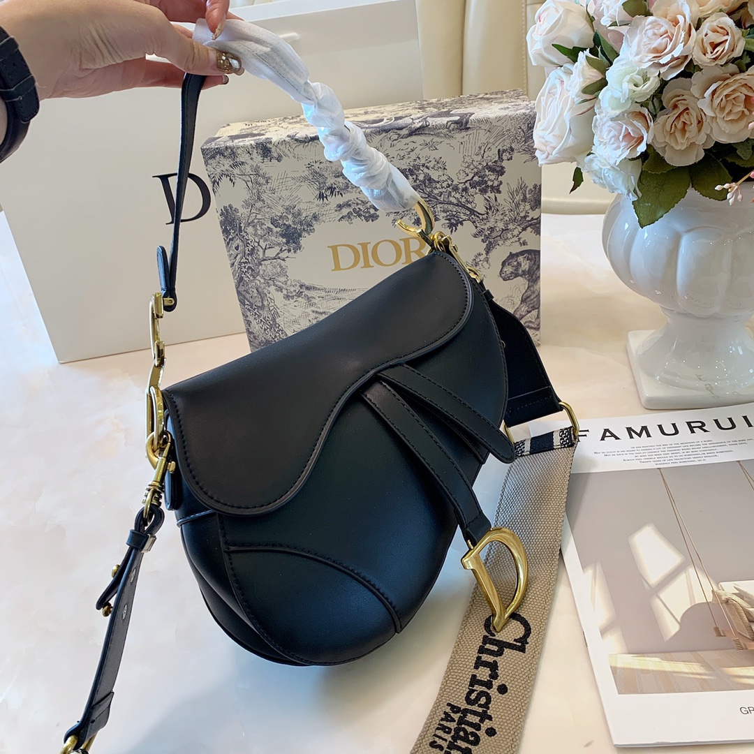 

DIOR saddle bags Designer saddles bag shoulder crossbod vintage handbags satchel luxury leather black gold hardware kit with strap hobo bags makeup wallet, #20