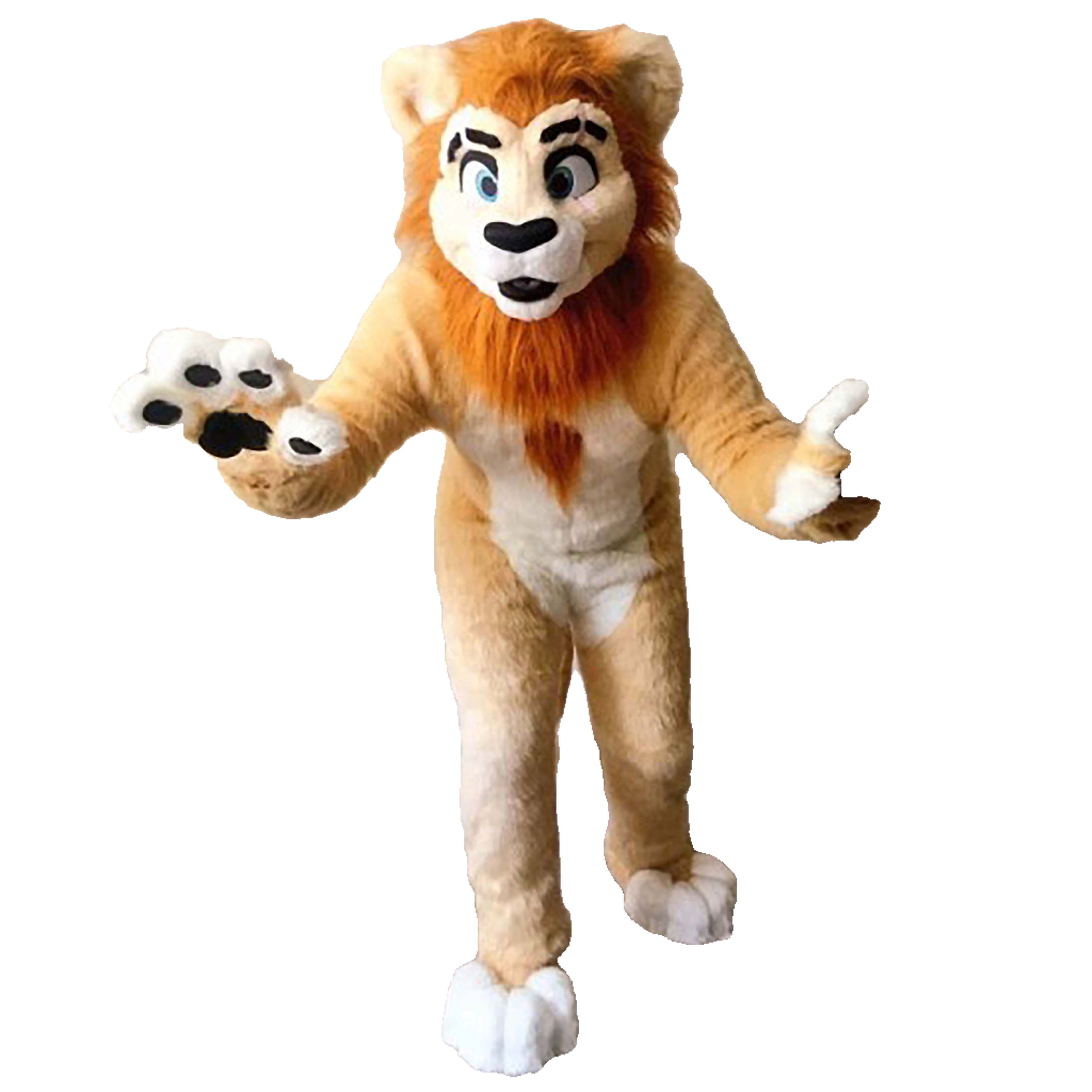 

2023 Halloween Lion Mascot Costume Costume Outfits Adult Women Men Cartoon For Carnival Festival Commercial Dress, As picture