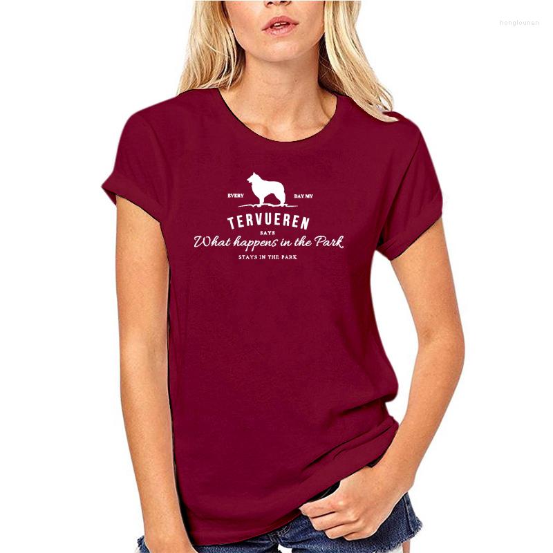 

Men' T Shirts Cotton T-Shirt Fashion Shirt TVL Hund Hunde TERVUEREN Vintage Logo Park Fun Siviwonder Tee, Beige