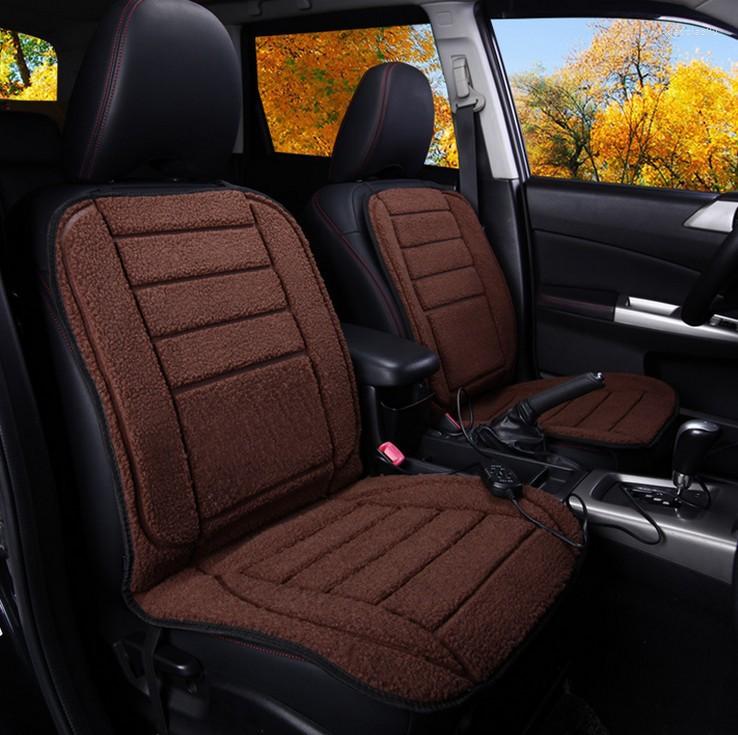 

Interior Decorations Winter Heating Cushion Plush Seat Automobile Car Electric 12v Mounted Ther