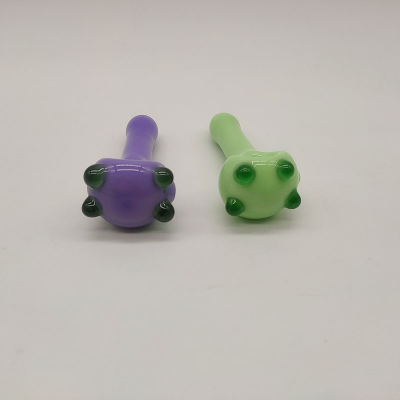 

DPGH017 Smoking Accessories 3.3inch colorful glass hand pipe