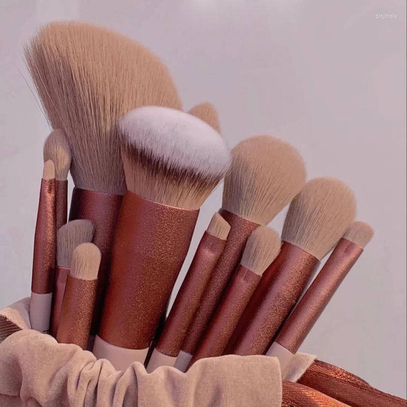 

Makeup Brushes Est! Soft Fluffy Set For Cosmetics Foundation Blush Powder Eyeshadow Kabuki Blending Brush Beauty Tool