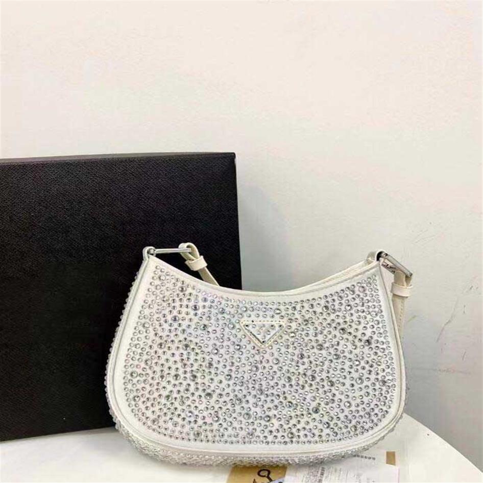 

2022 hobo women Shoulder Bag celo designers Tote prad handbags Underarm drill bag lady messenger bags With Box191U