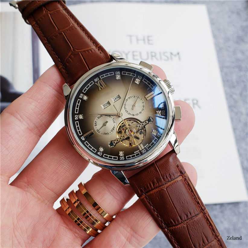 

AAA 2021 men's luxury business watch luminous relgio digital automatic mechanical watch Tourbillon men qw