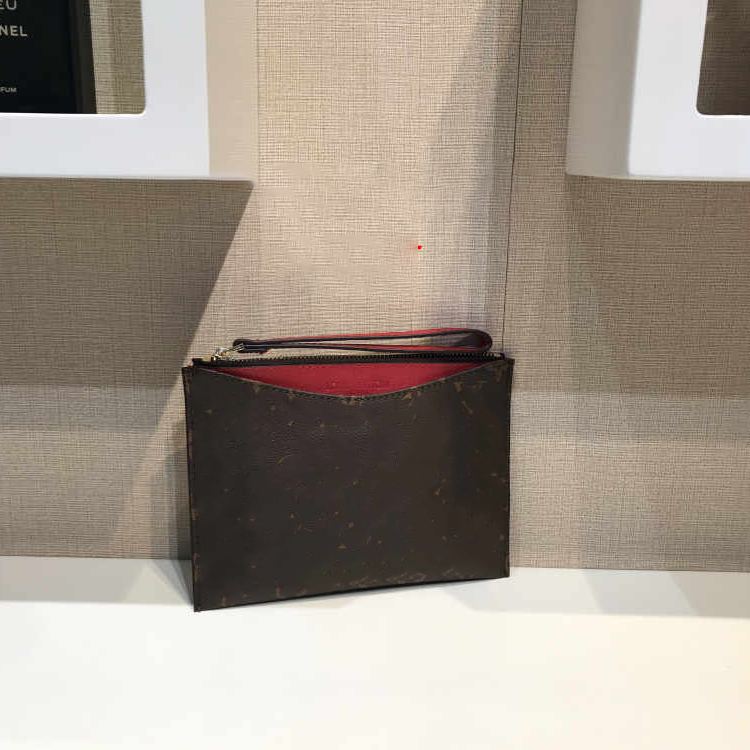 Designer's high-quality men's and women's wallet Men's and women's original box Leather fashion classic flower letter embos