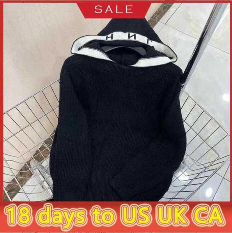 

2021ss Autumn/Winter high quality women' sweaters Designer Hoodie knitted CC letter embroidery temperament high-end fashions fashion soft 3LH8G, 001