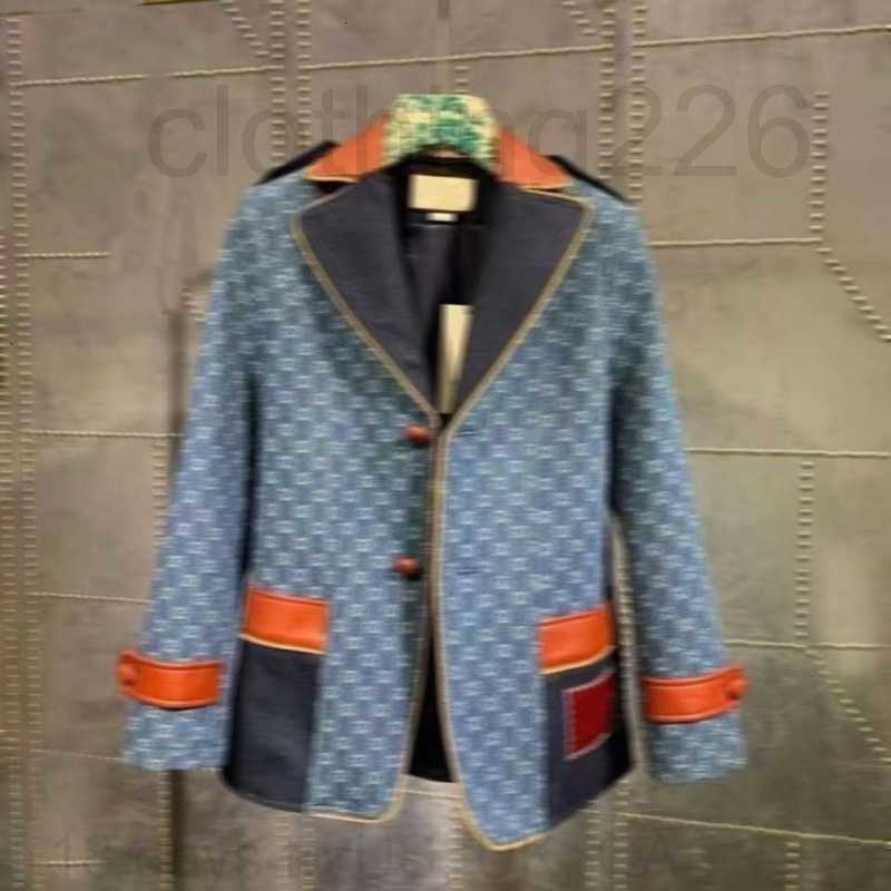 

Women' designer blazers Clothing with full letters spring new released tops pants E2188