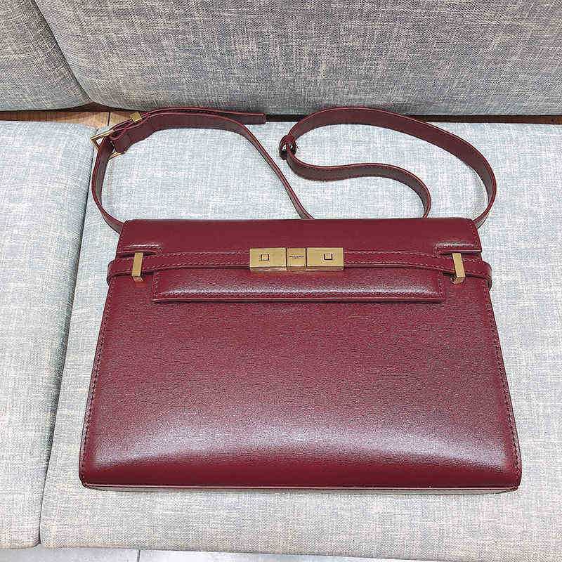 

Yslity crossbody purses designer bags YYSL woman handbags totes LOULOU suede high quality Kaia Niki luxuries designers women the tote bag Shoulder handbag SHE8, Wine red official original pure cow