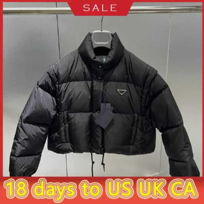 

Classic Women Jacket Parkas Down Coat Fashion Short Style Slim Corset Thick Outfit Windbreaker Pocket Outsize Lady Warm Coats -L5RNN, White