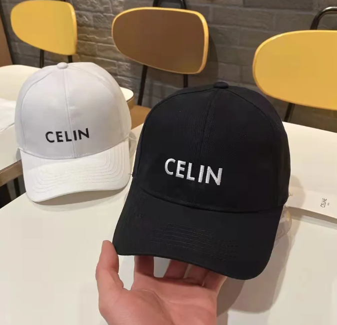 

Women and Men Baseball Caps Chic Hat Embroidered Letters Sunhats, White