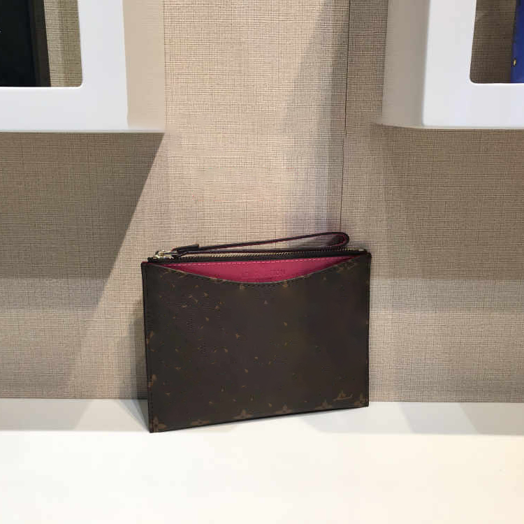 2022 Portefeuille pour hommes et femmes de haute qualité pour hommes et femmes Boîte originale en cuir Mode classique Lettre de fleur en relief D