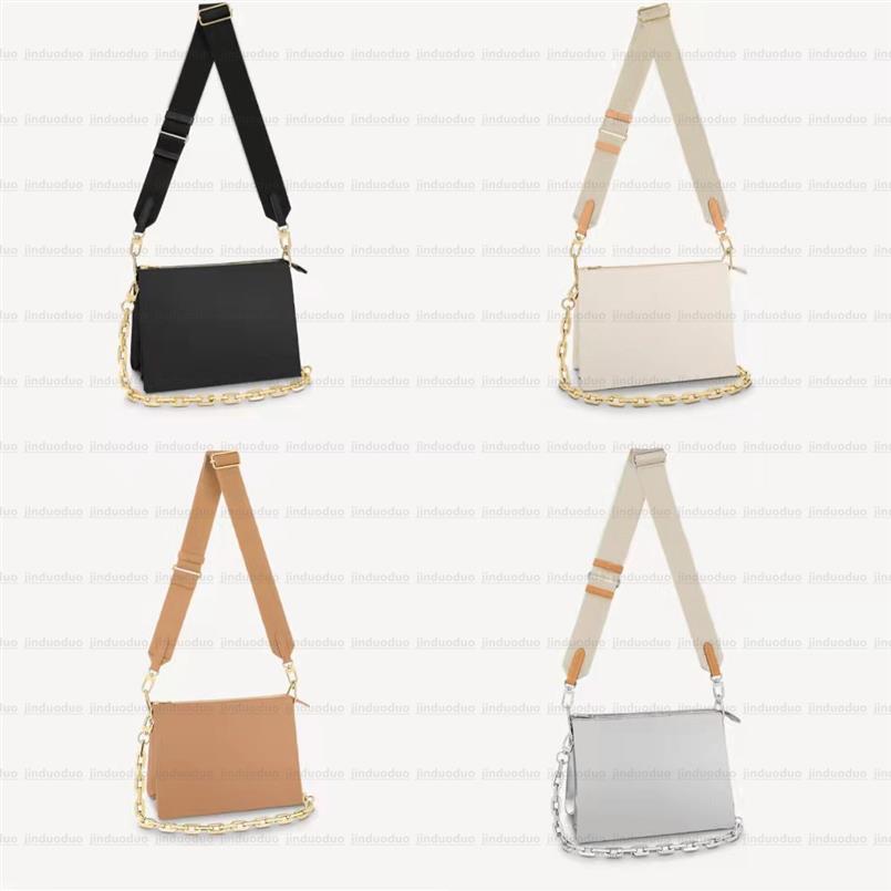 

High quality Genuine leather Women's men tote crossbody Bags Luxury Designer COUSSIN nylon fashion shopping wallet Camera Cas3092, Box