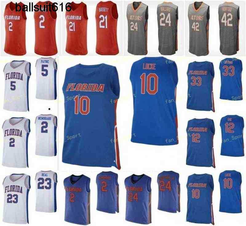 

College Basketball Wears NCAA College Florida Gators Basketball Jersey 3 Jalen Hudson 13 Joakim Noah 23 Bradley Beal 42 Horford 55 Williams, As