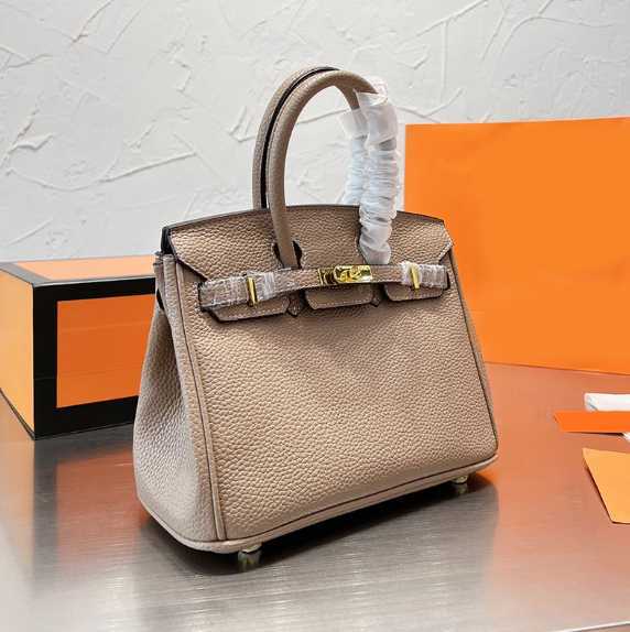 

Evening Bags Fashion Tote Bag 25cm Handbag Women Shoulder Litchi Pattern Genuine Leather Handbags High Quality Purse Cross Hardware BuckleW, #4