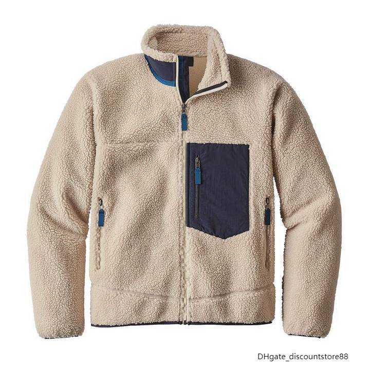 Designer Mens Patagonias Jacket Men Women Thick Warm Down Classic Retrox Couple Cashmere Fleece Jackets Top Coats yt