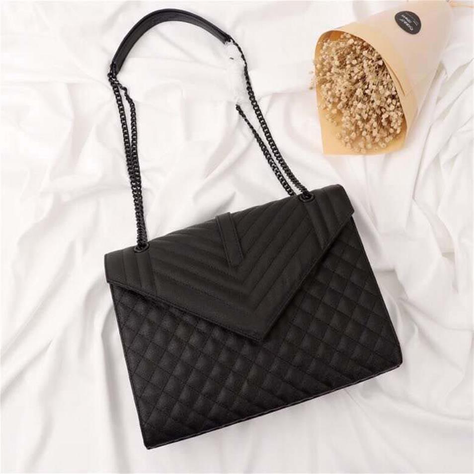 

Latest Classic Handbags Genuine Leather Women Chain Shoulder handbag Clutch Tote Bags Messenger Bag Crossbody Purse Shopping Totes339Z, As picture 1