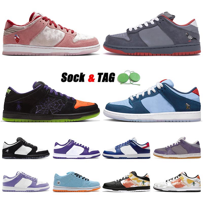 

BIG SIZE US13 2022 Basketball shoes casual Staple NYC Pigeon Night of Mischief Panda Pigeon VALENTINE DAY Green designer sneakers mens trainer mens womens, B08 36-45 blue raspberry