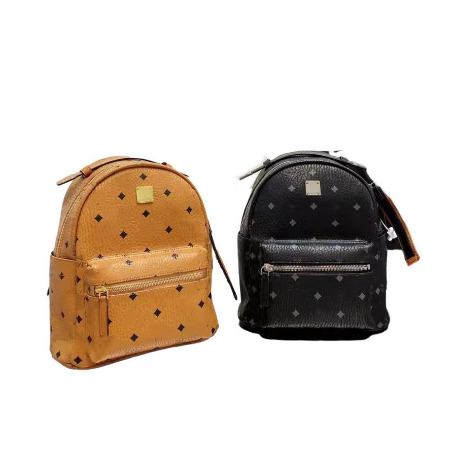 

Quality Goods Fashion Female Rivet Frills Backpack Handbag School For Teenage Girls Women Style Laptop Travel Bagpack The Designer296v, Brown