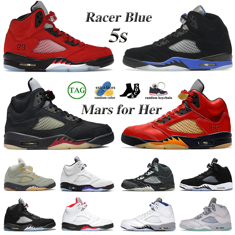 

jumpman 5 low men basketball Shoes 5s UNC Racer Blue Bird Raging bull Fire Red Noir Pinksicle Sail PRFC Metallic White Cement Aqua Oreo mens trainers Sports Sneakers, 14