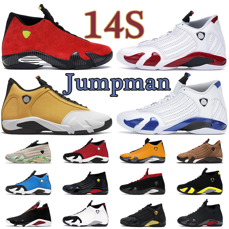 

Light Ginger mens basketball shoes Jumpman 14 14s Fortune Red Hyper Royal Gym Red men women trainers sports sneakers, #5 university gold
