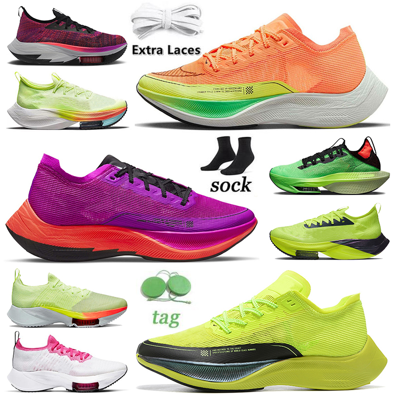 

Zoom Next% Women Mens Running Shoes 2023 Designer Pegasus Zoomx Vaporflys Fly Knit Tempo Ekiden Barely Volt Nature Rawdacious Hyper Violet Trainers Sneakers Size 45, #a6 volt 40-45