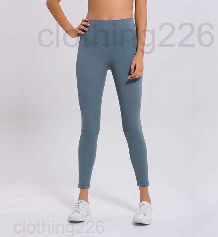 

Gym Clothes Women Yoga Leggings Align Pants Nude High Waist Running fitness Sport Tight Workout Trouses, Yuan wei purple