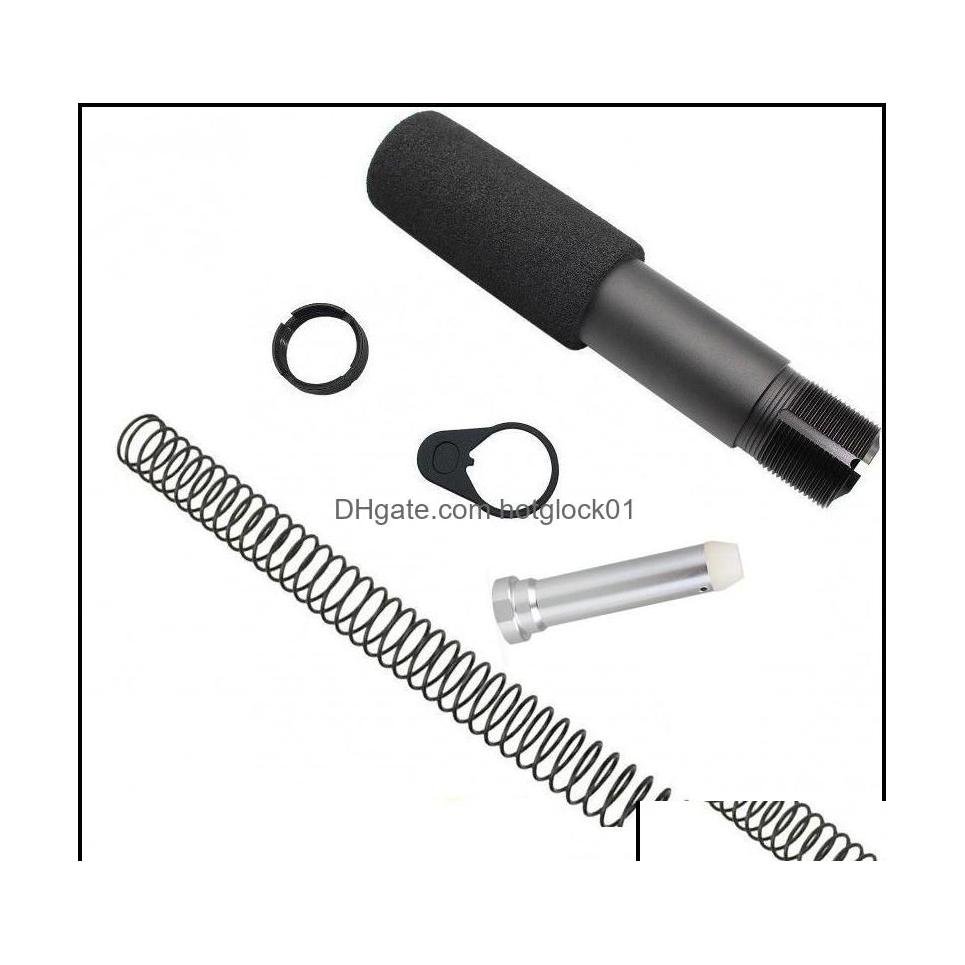

Tactical Accessories Mil Spec .223 Ar15/M16 Pistol Buffer Tube Kit W/3.5 Foam Pad Er Buffter Drop Delivery 2022 Sports Outdoors Hunt Dhofk