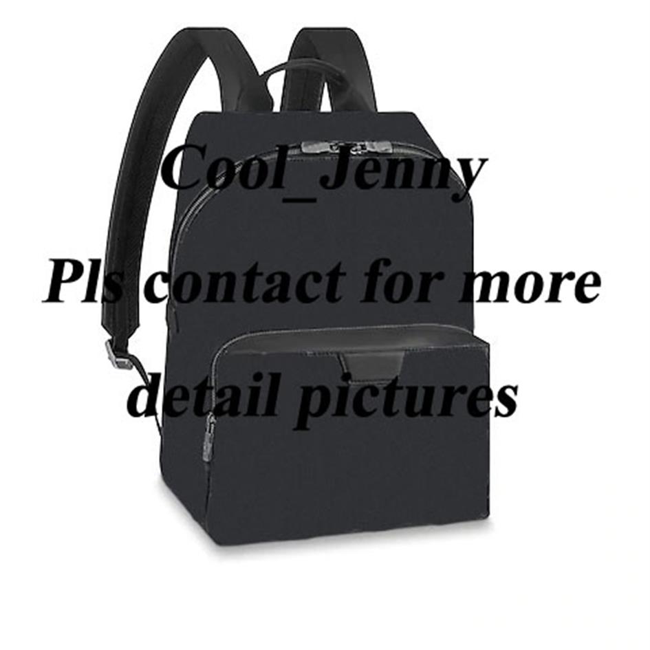 

DISCOVERY BACKPACK PM eclipse with front pocket new famous designer men double shoulder backpack school student bag daypack rucksa293U, Black flower letter color