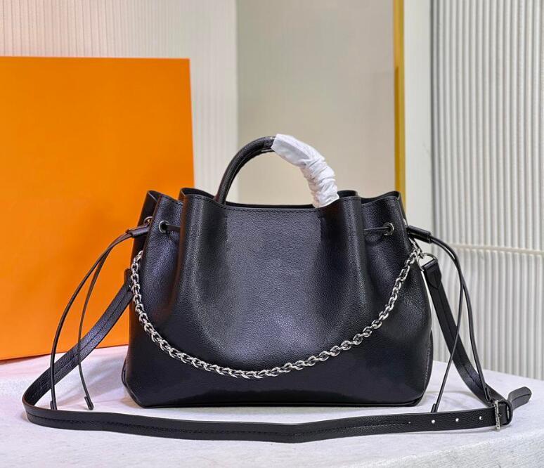 

3A Quality Bag BELLA TOTE Luxury Designer Totes Leather Perforation Bags Fashion Classic Handbags for Women with Pouch Wallet Woman Shopping Shoulder purses 59655
