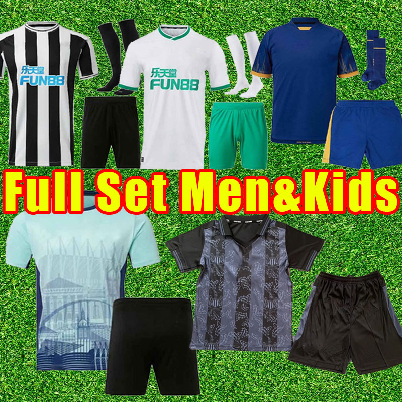 

Full Set Adult 22 23 Soccer JerseyS New castle SAINT-MAXIMIN BRUNO G. 2022 2023 TRIPPIER MURPHY SHELVEY Football Shirt Kit WOOD TARGETT training kids child socks, 130th+patch