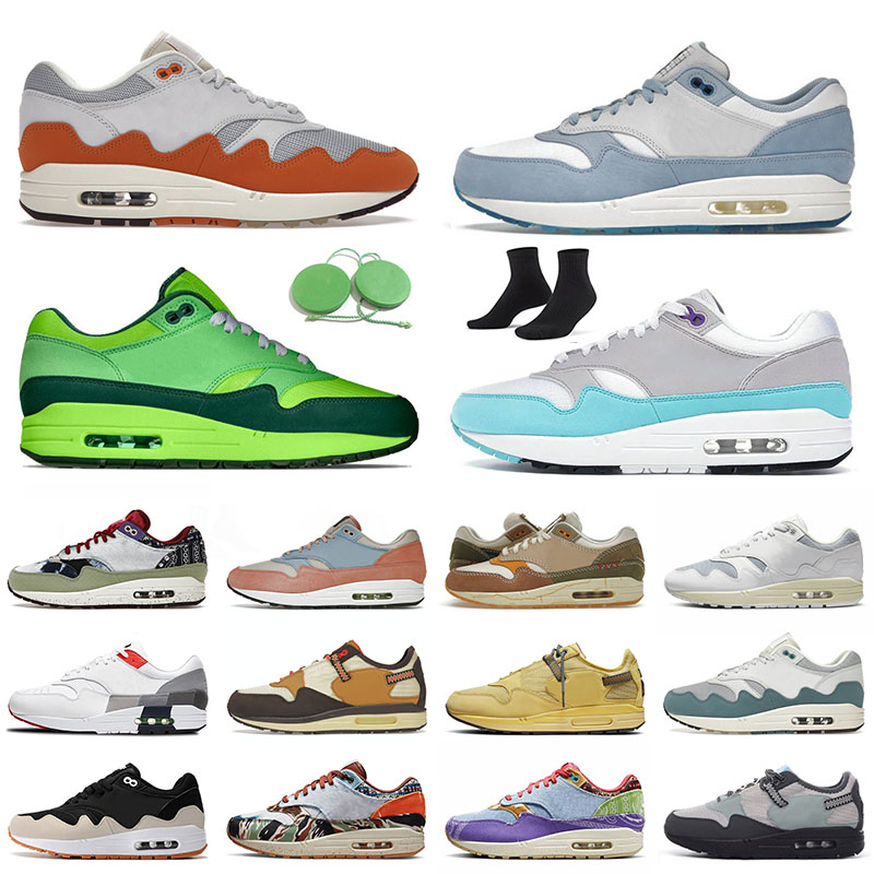 

Patta Waves 1 87 Running Shoes Women Mens Oregon Duck Bred Bluepriint Concepts Far Out Obsidian Denim Olive Canvas Anniversary Royal Red Trainer Sneakers, #3 36-45 patta waves noise aqua