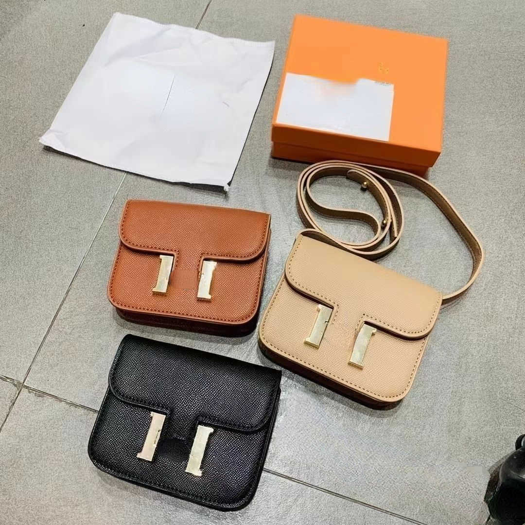 

Women's Luxury Designer Shoulder Bags Tote 2023 New Fashion Mini Small Square Bag Multifunctional Portable Diagonal bags Gift Box Packaging Factory Direct Sales, Black