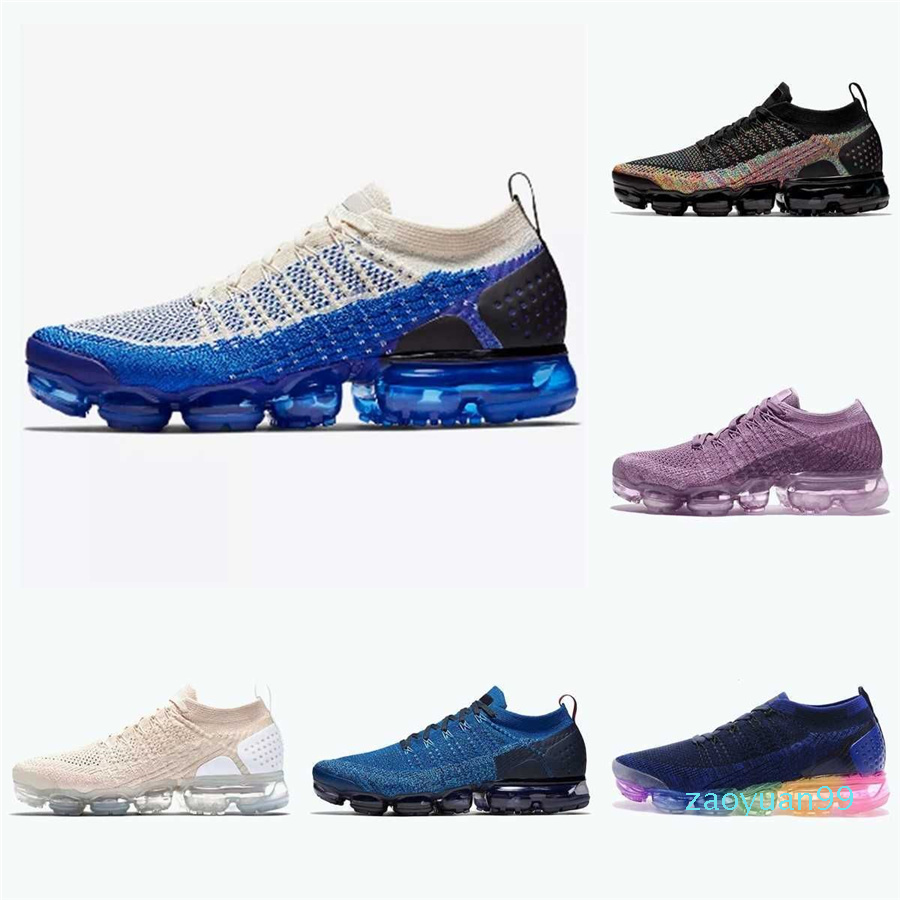 

2023 Designers Casual Shoes Fly 2.0 Knit 3.0 Cushion Mens Running Shoes Classic Triple Black Airs Metallic Gold Zebra Sail Oreo Blue Sport Trainer Sneakers S2, 43