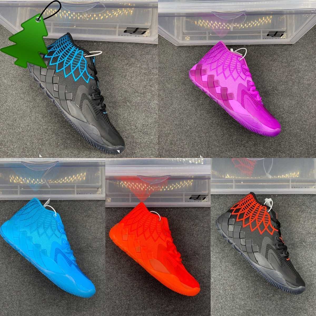 

Boots Motorcycle Motorcycle Boots 40-46 Sizes US 7.5-12 Men's MB.01 LaMelo Ball Queen City Basketball Shoes Buzz City Rick and Morty, 624021s4