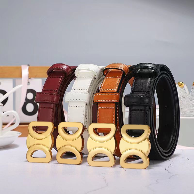 

Soft designer belt men women belts for womens dresses waistbands brown black white red cintura luxury letter big buckle ornament wedding gift wide belts, Free box