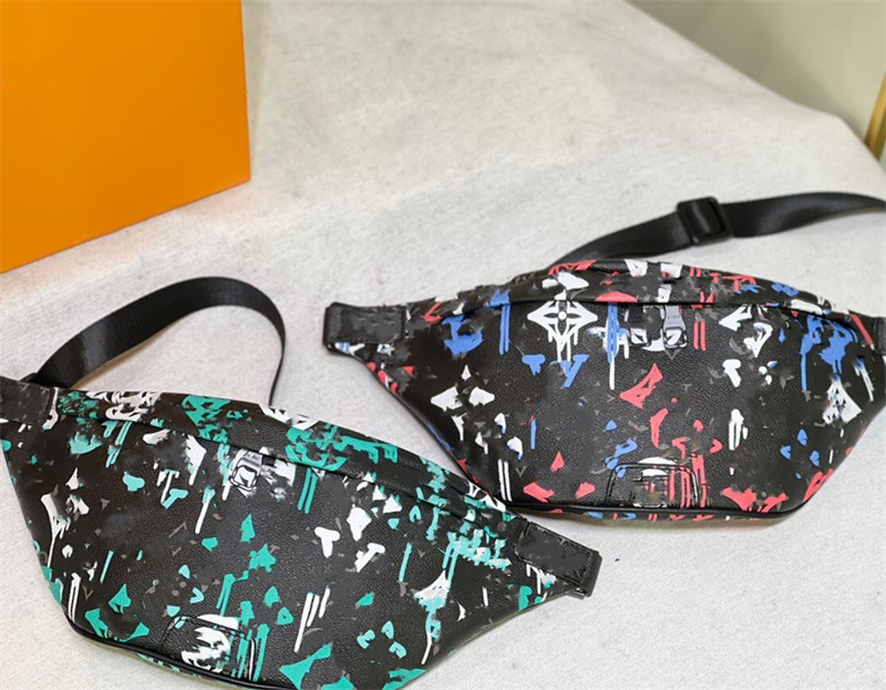 

Totes Waist Bags Designer Discovery Bumbag Belt Men Fanny Pack Classic Chest Package Cross Body Shoulder satchels Outside Front Pocket M21397 Unisex Handbag, Size:44x15x9cm