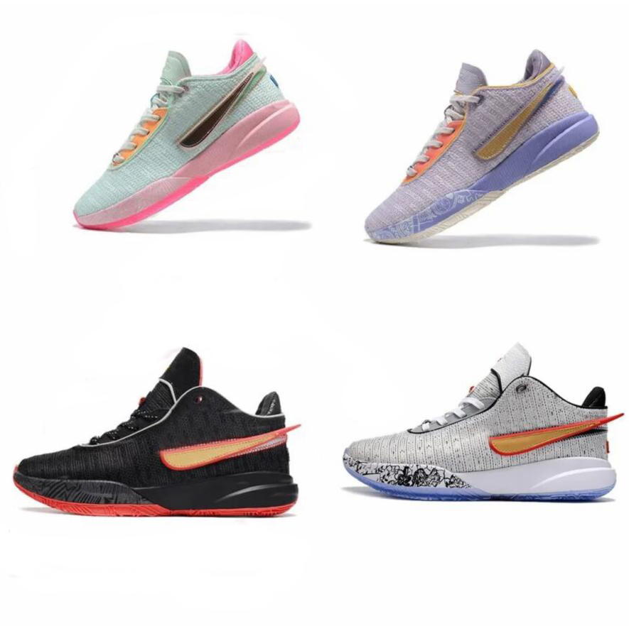 

Womens James lebron 20 xx basketball shoes for kids mens Pink White Time Machine Purple Gold Lakers Trinity Black Red Gold Debut sneakers tennis
