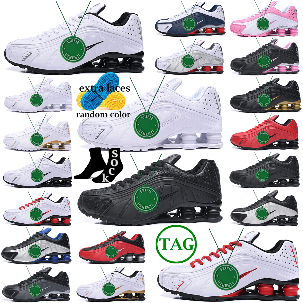 

Mens running shoes triple white Silver Red Platinum men shox TL R4 og 301 sunrise speed red lime blast green grey DELIVER OZ NZ 803 sneakers jogging walking 40-46, Color # 15
