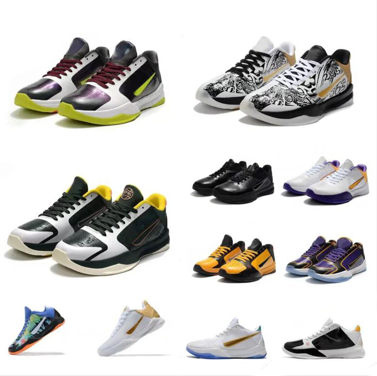 

Mens mamba 5 protro basketball shoes KB5 UNDFTD What if EYBL Chaos Bruce Lee Laker Big stage KBS ZK5 bryants 5s sneakers tennis with box