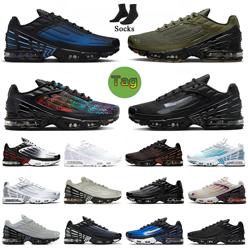

WITH BOX designer Tn plus 3 tns running shoes men women tn3 Terrascape Triple Black white Unity tuned mens trainers Wolf Grey Laser Blue Red Royal Obsidian outdoor spor, A9 obsidian 39-46