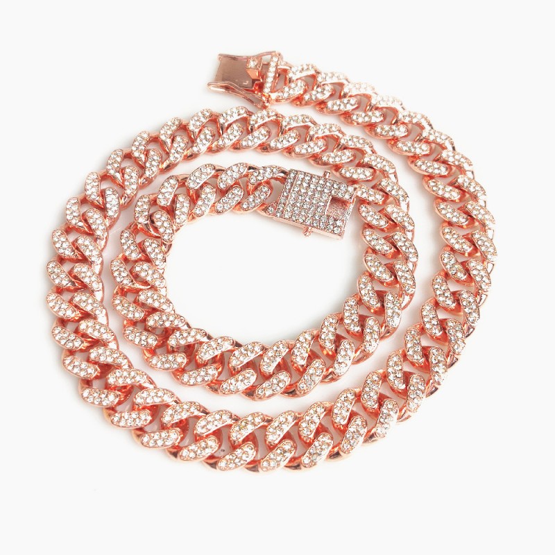 

chains for women channle bangle clover necklace designer mens luxury jewelry men silver plated pendant 12mm wide hip hop Cuban big gold chains necklaces wholesale