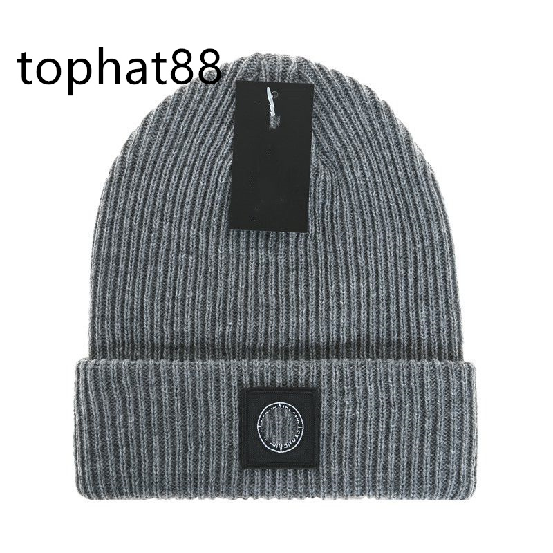 

Stylish Stones Beanie Skull Cap Designer Letter Jacquard Beanie Island Men Women Warm Wool Hat Unisex Ski Caps N1