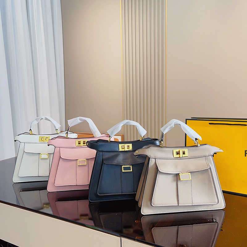 

Hot Peekabo Tote Bag Multicolor Totes Womens Designer Bag Leather Rotary Lock Design Luxurys Handbag Fashion Shoulder Crossbody Bags Wallet 221221