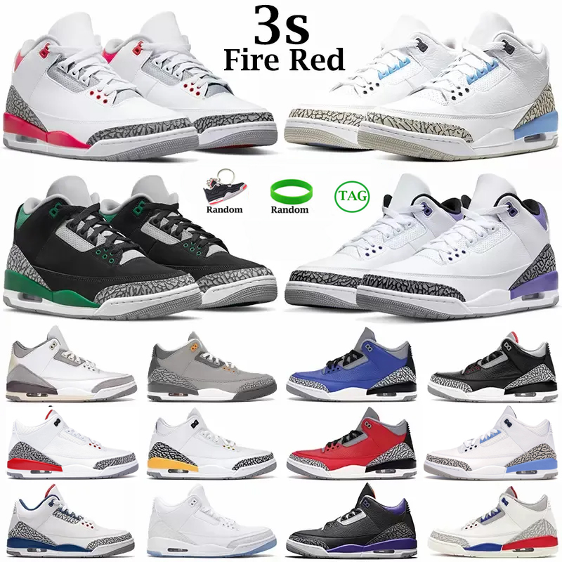 

Jumpman 3s Basketball Shoes Mens Trainers Outdoor Sports Sneakers 3 Fire Red Pine Green Racer Blue Cool Grey UNC Court Purple Laser Orange Cardinal Trainer Outdoors, Free_shipping_shop#10 dark iris