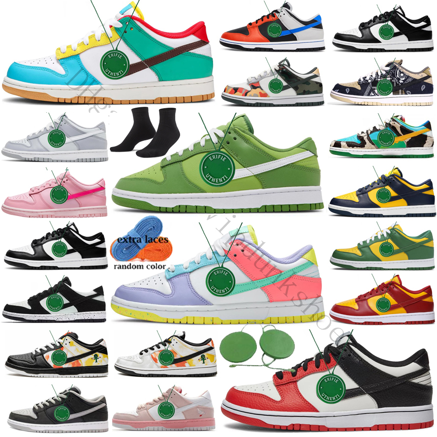 

men women Panda shoes low skate chunky black white sneakers neutral grey georgetown triple pink chicago shoe laser orange trainers sports shoes size 13, Color # 35