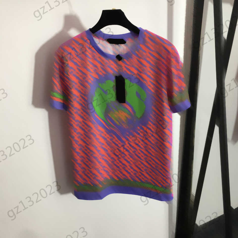 

Womens Clothes T-shirts Medusa Abstract Letter Print Striped Decoration Short Sleeves Tops Classic Crewneck Loose Casual Tees Fashion Joker Women Clothing, 15