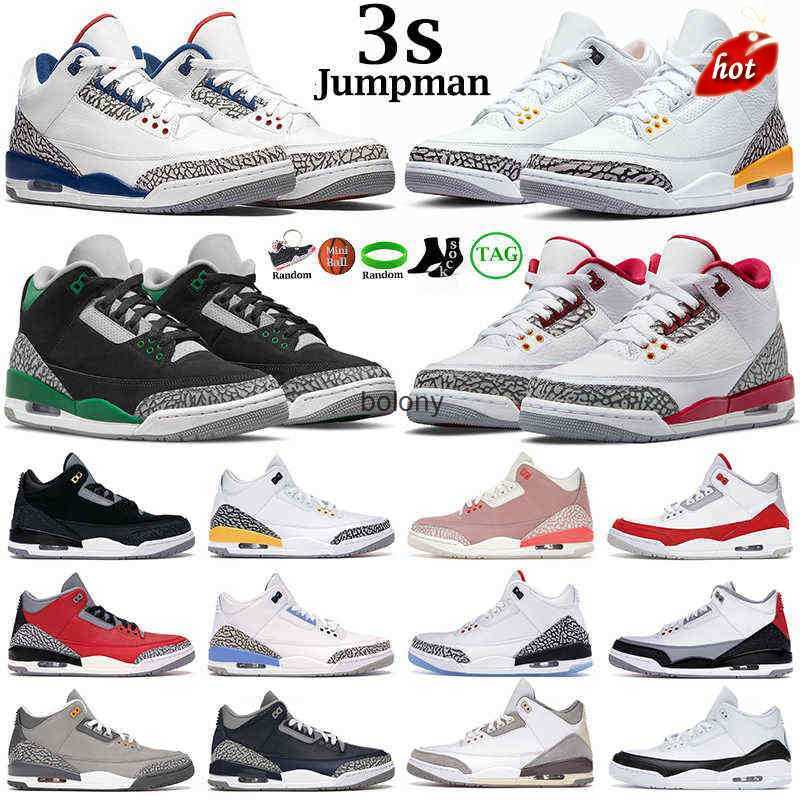 

Basketball Shoes Mens Trainers Outdoor Shoe Pine Green Cardinal Red Racer Blue Cool Grey Court Purple Laser Ge 3s Jumpman 3 Hall of Fame, 14