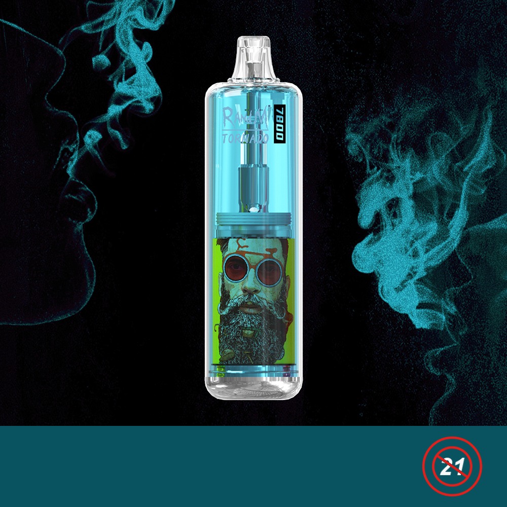 

randm puff tornado 7800 vapers desechables disposable vape E Cigarette Mesh Coil 15ml Pod recharge battery vape pen Local Warehouse vaper bc5000